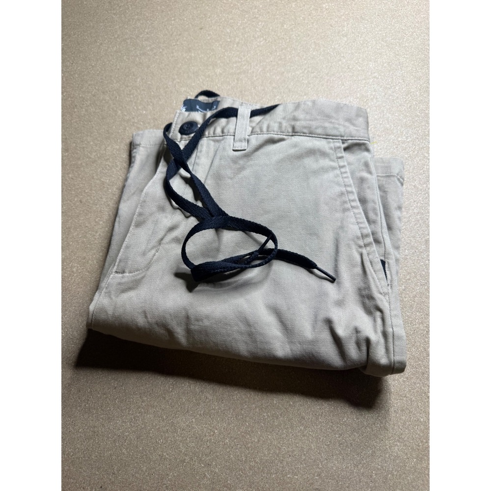 Nike SB Mens Chino Shorts Size 32 Khaki Tan Drawstring Skateboarding Casual
